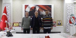ASKON GENEL BAŞKANI AYDIN VE ERBAA TSO BAŞKANI COŞKUN’DAN BAŞKANI KIRLANGIÇ’A ZİYARET