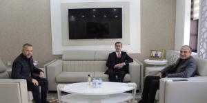 AMASYA İL EMNİYET MÜDÜRÜ KURT'TAN BAŞKAN KIRLANGIÇ'A ZİYARET