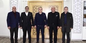 BAŞKAN KIRLANGIÇ'A İLÇE ODA BAŞKANLARI VE MECLİS BAŞKANLARINDAN ZİYARET