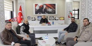 AMASYA SERVİSÇİLER KOOPERATİFİ BAŞKANI KAYA'DAN ATSO BAŞKANI KIRLANGIÇ'A ZİYARET