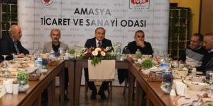 AMASYA TSO EV SAHİPLİĞİNDE BANKA MÜDÜRLERİ İLE İSTİŞARE TOPLANTISI DÜZENLENDİ