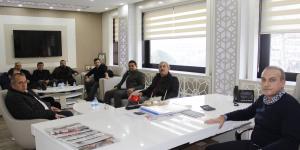 MUHTARLARDAN BAŞKAN KIRLANGIÇ'A ZİYARET