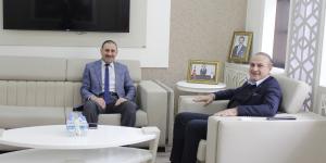 İŞKUR İL MÜDÜRÜ OSMAN YILMAZ'DAN ATSO BAŞKANI MURAT KIRLANGIÇ'A ZİYARET