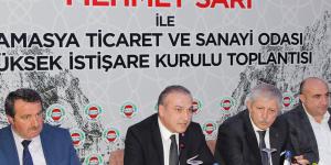 AMASYA TİCARET VE SANAYİ ODASI YÜKSEK İSTİŞARE TOPLANTISI YAPILDI