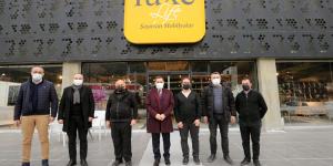 VALİ MASATLI VE BAŞKAN KIRLANGIÇ'TAN LUXE LİFE MOBİLYAYA ZİYARET