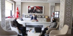 DEHA MONTESSORİ ANAOKULU YETKİLİLERİNDEN BAŞKAN KIRLANGIÇ'A ZİYARET