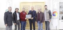 AMASYA AKDAĞLILAR DERNEĞİNDEN BAŞKAN KIRLANGIÇ'A ZİYARET