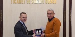 AMASYA TSO YÖNETİM KURULU ÜYESİ ÇİMEN'DEN ISPARTA TSO BAŞKANI TUTAR'A ZİYARET