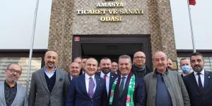 TÜRKİYE DEĞİŞİM PARTİSİ GENEL BAŞKANI MUSTAFA SARIGÜL’DEN ATSO’YA ZİYARET