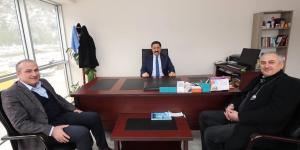 VALİ MASATLI VE BAŞKAN KIRLANGIÇ'TAN GÜL GENEL DAĞITIM PAZARLAMA FİRMASINA ZİYARET