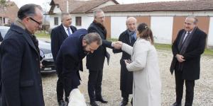 HOLLANDALI HEYET VE BAŞKAN KIRLANGIÇ'TAN KILÇAK-ÇÖL ÇİFTLİĞİNE ZİYARET
