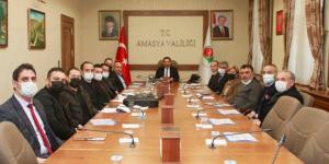 AMASYA OSB MÜTEŞEBBİS HEYETİ TOPLANTISI GERÇEKLEŞTİRİLDİ