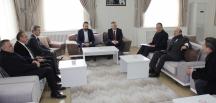 HOLLANDA HEYETİ VE BAŞKAN KIRLANGIÇ'TAN GÖKHÖYÜK TARIM İŞLERİ MÜDÜRÜ ALTIPARMAK'A ZİYARET