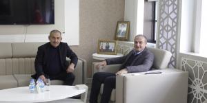 İL GENEL MECLİS BAŞKANI ERARSLAN'DAN BAŞKAN KIRLANGIÇ'A ZİYARET