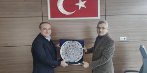 ATSO BAŞKANI KIRLANGIÇ'TAN AK PARTİ GENEL BAŞKAN DANIŞMANI GÜLLE'YE ZİYARET