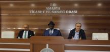 SENEGAL ANKARA BÜYÜKELÇİLİĞİ MÜSTEŞARI CHEİKH DİALLO ATSO ÜYELERİ İLE BİR ARAYA GELDİ