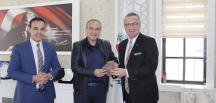 TOBB BORSALAR MÜDÜRÜ ATEŞ VE UZMAN YARDIMCISI AKALIN'DAN BAŞKAN KIRLANGIÇ'A ZİYARET