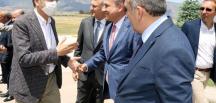 BAŞKAN KIRLANGIÇ DENİZLİ’DE TOBB BAŞKANI HİSARCIKLIOĞLU’NU KARŞILADI