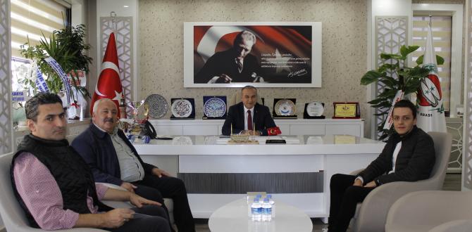 ATSO ÜYESİ ŞİŞMANOĞLU MÜHENDİSLİK'TEN BAŞKAN KIRLANGIÇ'A ZİYARET