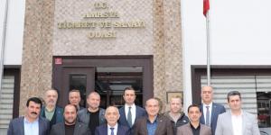 AK PARTİ AMASYA İL VE İLÇE BAŞKANLIĞINDAN AMASYA TSO’YA ZİYARET