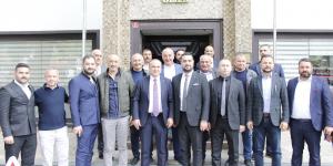 MHP AMASYA MİLLETVEKİLİ ADAYI MUSTAFA GÜÇYETMEZ VE BERABERİNDEKİ HEYETTEN ATSO'YA ZİYARET