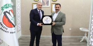 VALİ MASATLI'DAN ATSO BAŞKANI KIRLANGIÇ'A VEDA ZİYARETİ