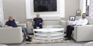 AK PARTİ İL BAŞKANI TOTO VE BAŞKAN YARDIMCISI HATİPOĞLU'NDAN BAŞKAN KIRLANGIÇ'A ZİYARET