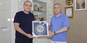 ÜSKÜDAR BELEDİYE BAŞKANI TÜRKMEN'DEN ATSO BAŞKANI KIRLANGIÇ'A ZİYARET