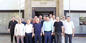 AK PARTİ AMASYA MİLLETVEKİLİ HALUK İPEK VE İL BAŞKANI EKREM TOTO'DAN AMASYA TSO'YA ZİYARET