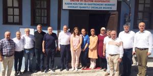 AMASYA TSO VE BARTIN TSO'DAN AMASYA MİSKET ELLER KADIN GİRİŞİMİ ÜRETİM VE İŞLETME KOOPERATİFİNE ZİYARET