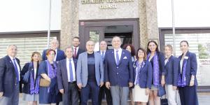 AMASYA YEŞİLIRMAK ROTARY KULÜBÜNDEN BAŞKAN KIRLANGIÇ'A ZİYARET