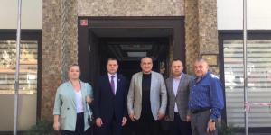 CHP HEYETİNDEN BAŞKAN KIRLANGIÇ'A ZİYARET
