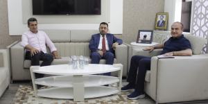 AMASYA MÜFTÜSÜ AYVAZ'DAN BAŞKAN KIRLANGIÇ'A ZİYARET