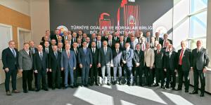 AMASYA TSO BAŞKANI KIRLANGIÇ, TOBB KARADENİZ BÖLGESİ İSTİŞARE TOPLANTISINA KATILDI