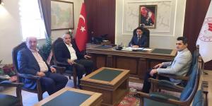 AMASYA TSO'DAN TARIM İL MÜDÜRÜ ÇETİN'E ZİYARET