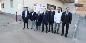 VALİ YILMAZ DORUK VE ATSO BAŞKANI MURAT KIRLANGIÇ'TAN EMİR-PA PAZARLAMA VE GIDA SANAYİ FİRMASINA ZİYARET