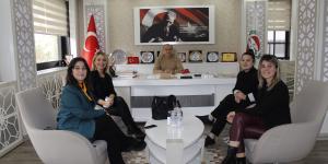 LÖSEV SAMSUN İL TEMSİLCİLERİNDEN BAŞKAN KIRLANGIÇ'A ZİYARET