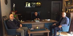 BAŞKAN KIRLANGIÇ'TAN TUĞRA DEMİR ÇELİK FİRMASINA ZİYARET