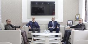 AK PARTİ AMASYA BELEDİYE BAŞKAN ADAY ADAYI HAKAN AKÇAY'DAN AMASYA TSO'YA ZİYARET