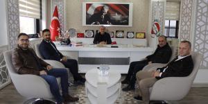AK PARTİ AMASYA BELEDİYE BAŞKAN ADAY ADAYI ONUR KURNAZ'DAN AMASYA TSO'YA ZİYARET