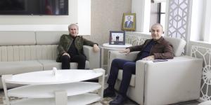 ÖZEL ÖĞRETİM KURUMLARI ESKİ GENEL MÜDÜRÜ GELEN'DEN BAŞKAN KIRLANGIÇ'A ZİYARET