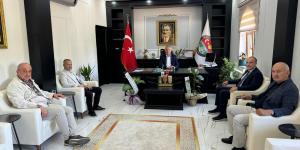 AMASYA TSO'DAN TAŞOVA BELEDİYE BAŞKANI ÖZALP'E HAYIRLI OLSUN ZİYARET