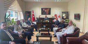 AMASYA TSO HEYETİNDEN AMASYA CUMHURİYET BAŞSAVCISI KOCAMAN'A HAYIRLI OLSUN ZİYARETİ