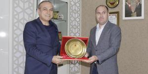 TOKAT VAKIFLAR BÖLGE MÜDÜRÜ ERDOĞAN'DAN BAŞKAN KIRLANGIÇ'A ZİYARET