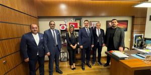 ATSO’DAN AK PARTİ AMASYA MİLLETVEKİLİ HALUK İPEK’E ZİYARET