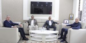 İLÇE ODA BAŞKANLARINDAN ATSO BAŞKANI KIRLANGIÇ'A ZİYARET