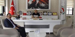 KOSGEB İL MÜDÜRÜ BAYRAM ALİ KUKUŞ'TAN ATSO BAŞKANI MURAT KIRLANGIÇ'A ZİYARET