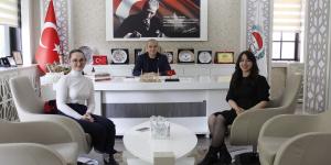 LÖSEV SAMSUN ŞUBESİ HALKLA İLİŞKİLER PERSONELİ AKIN VE UZUN'DAN BAŞKAN KIRLANGIÇ'A ZİYARET