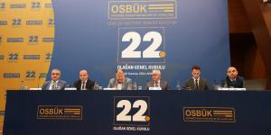 BAŞKAN KIRLANGIÇ, OSBÜK 22. OLAĞAN GENEL KURULU'NDA DİVAN BAŞKAN VEKİLİ OLARAK GÖREV ALDI