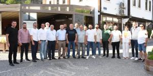 ATSO BAŞKAN KIRLANGIÇ HATUNİYE MAHALLESİNDE İŞLETMELERİ OLAN TURİZMCİLER İLE BİR ARAYA GELDİ